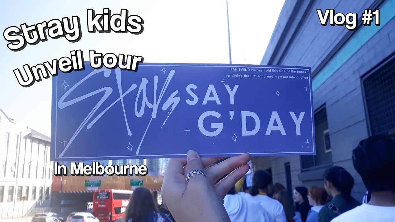 VLOG: Stray Kids Unveil Tour In Melbourne Vlog 💫