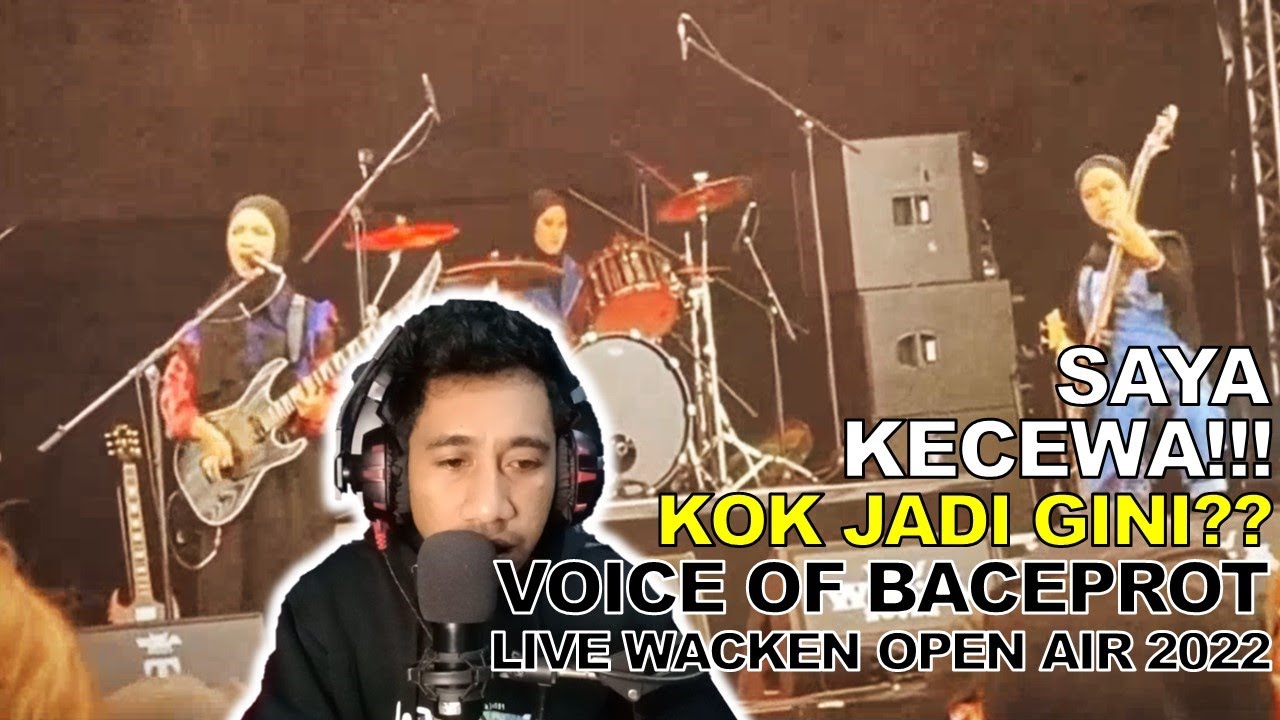 KECEWA!! Reaction VOB Voice Of Baceprot _ Not Public Property _ Live At Wacken Open Air 2022