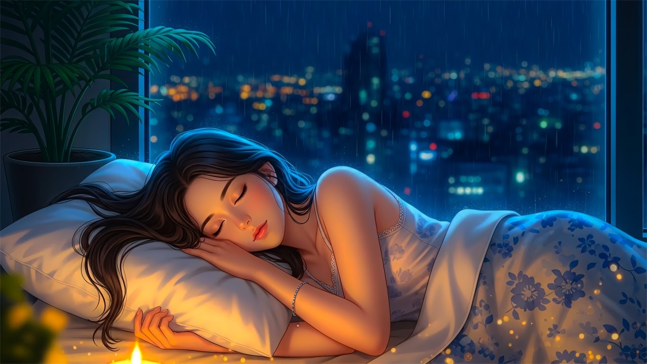 Cosmic Sleep Music | Deep Relaxation in Futuristic Space 💤