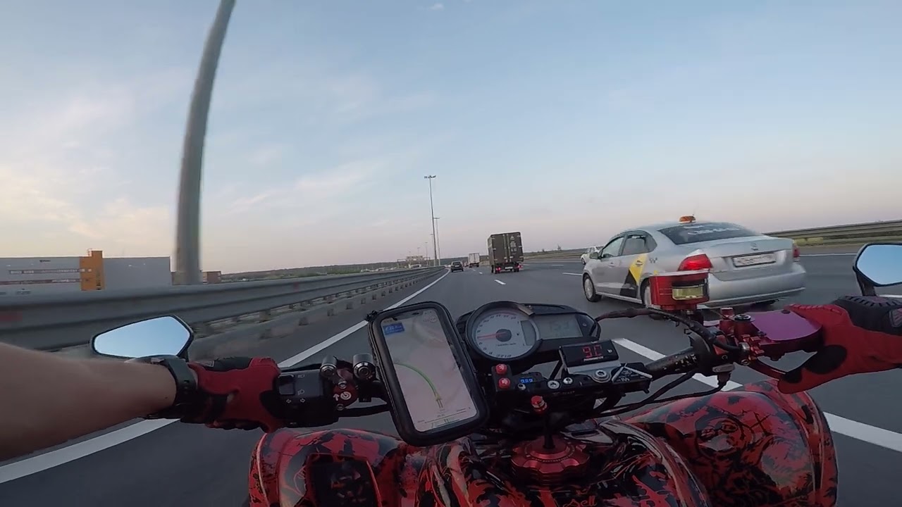 Мега полет(КАД)Yamaha Raptor 1000cc