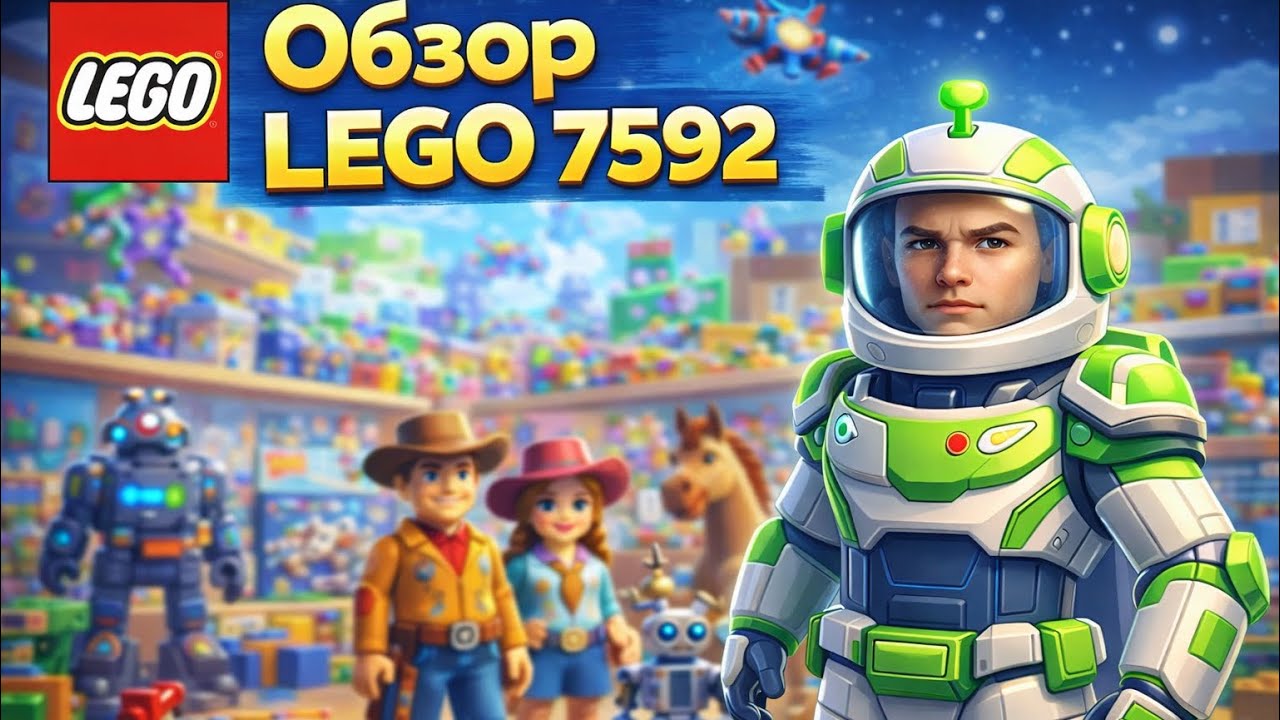 Lego Toy Story 7592 | Обзор #4 