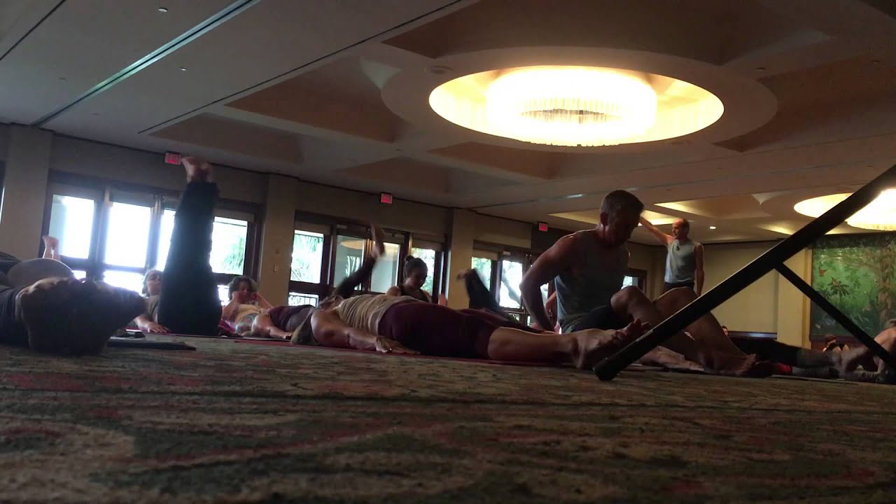 Full Primary Series led by David Swenson at Ashtanga Yoga Confluence 2016