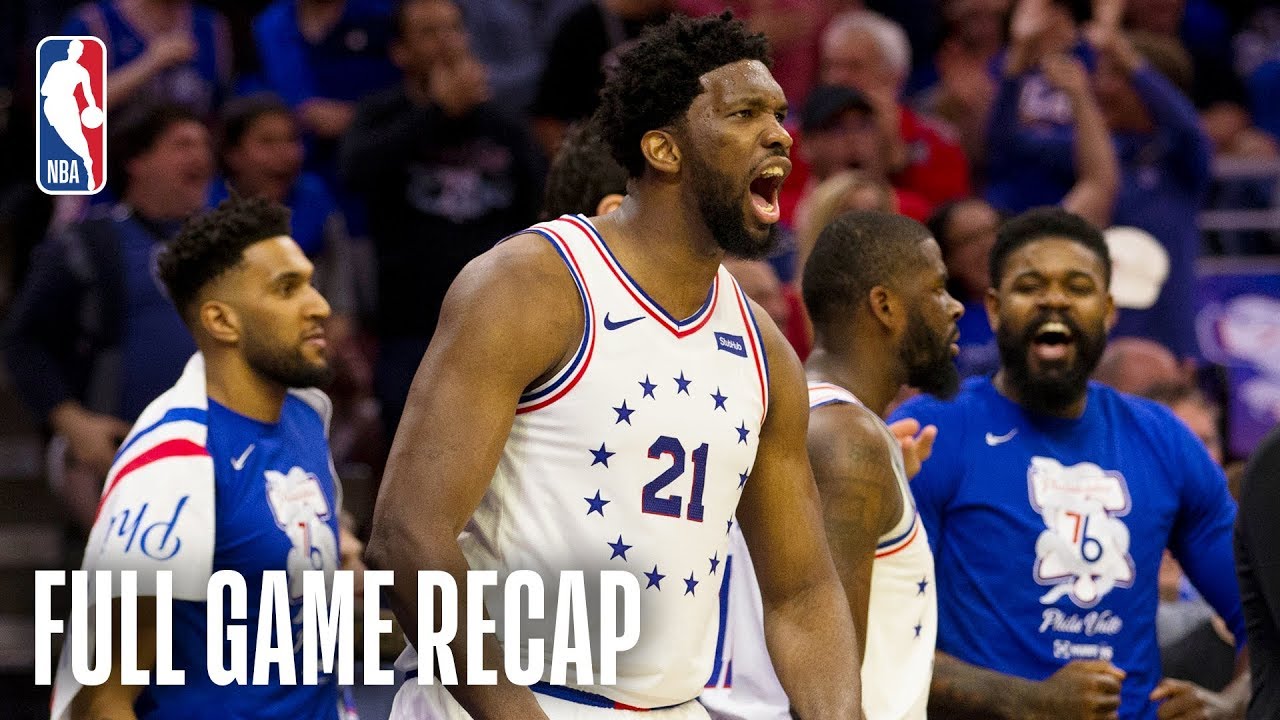 RAPTORS vs 76ERS | Joel Embiid and Philadelphia Protect Home Court | Game 3