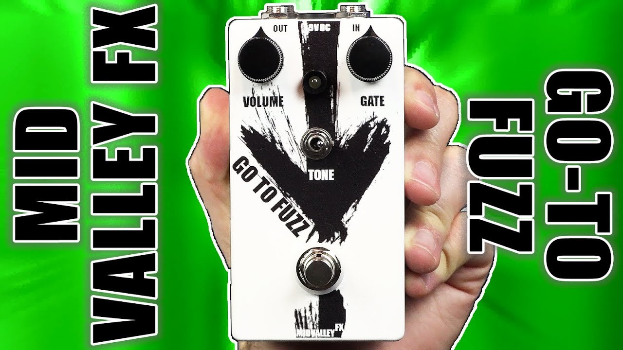 Mid Valley Fx Go-To Fuzz Demo & Review | Gnarly, Gated Fuzz Madness | Stompbox Saturday