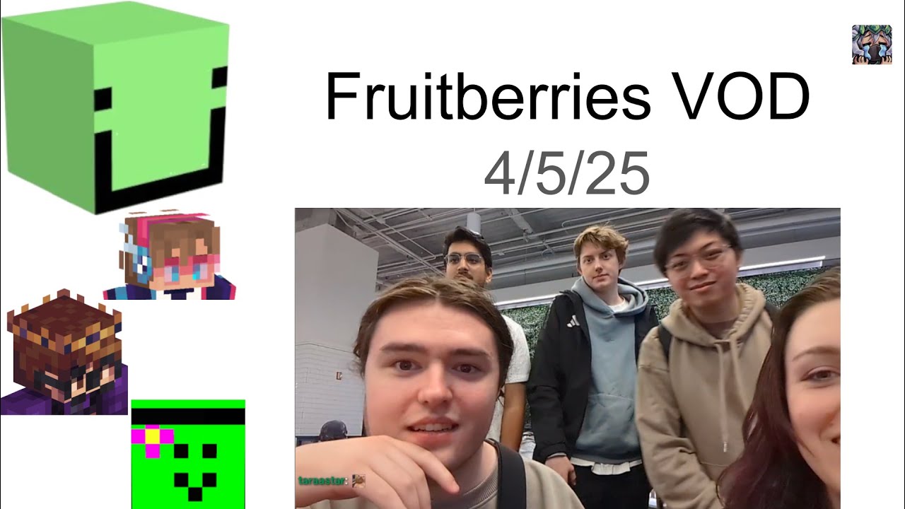 Fruitberries streams IRL from Chicago w/ Dylqn Raddles Poundy Couri Fein Silverr TapL & more [VOD]
