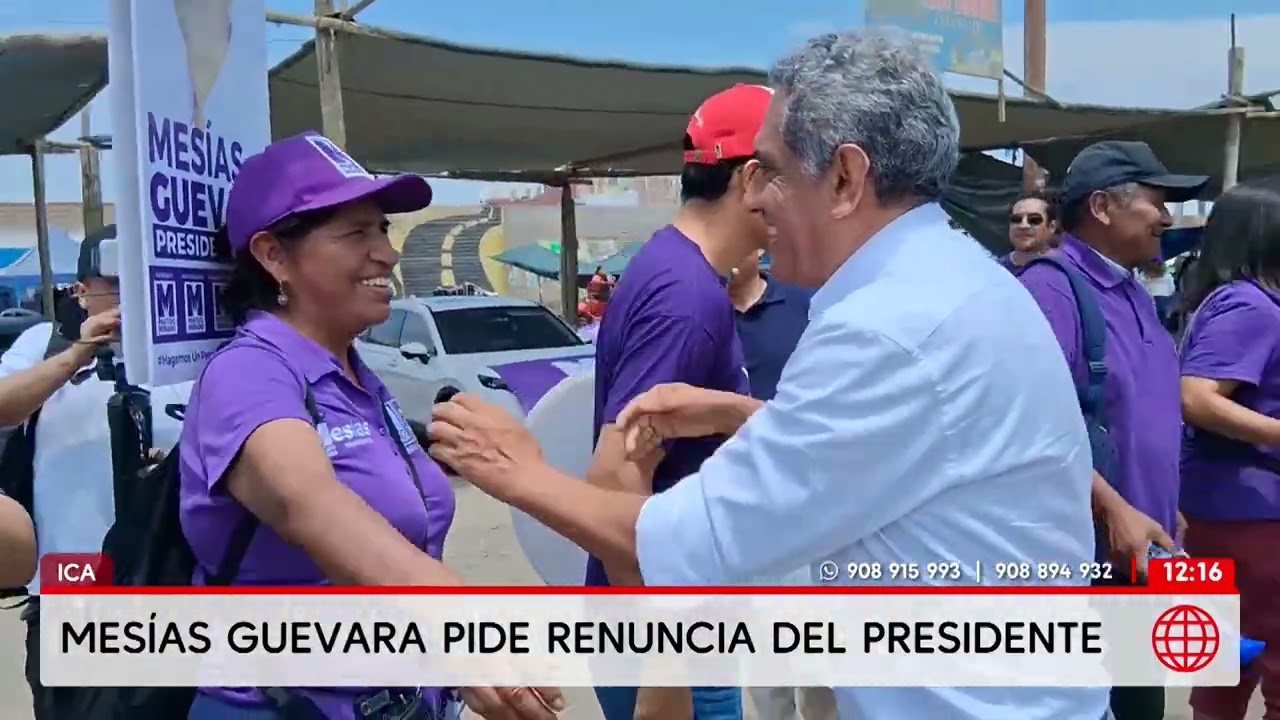 Candidatos intensifican campaña en regiones | Edición Mediodía | Noticias Perú