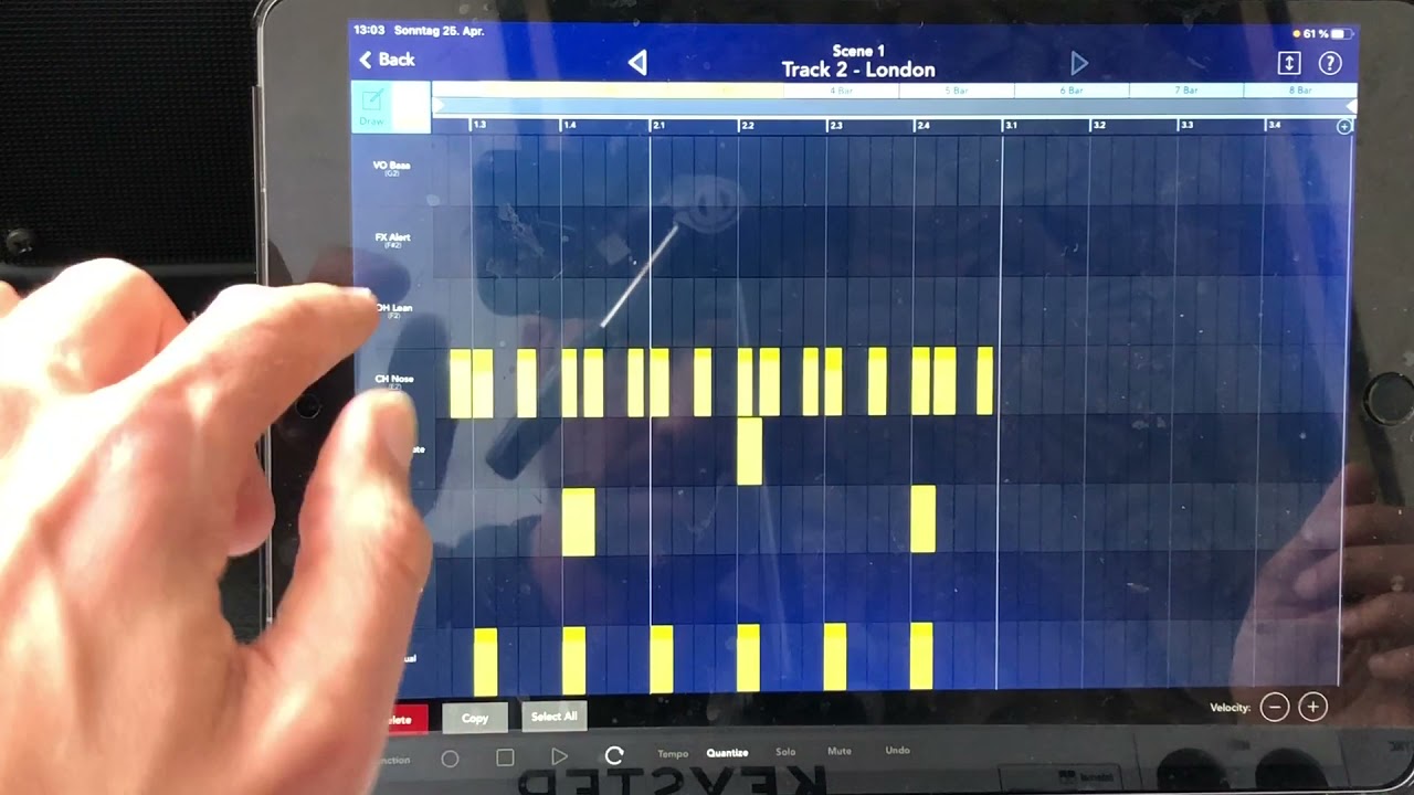 Sad Ack Sounds Korg Gadget 2 Anfänger Beat Tutorial Grundfunktionen deutsch Teil 1