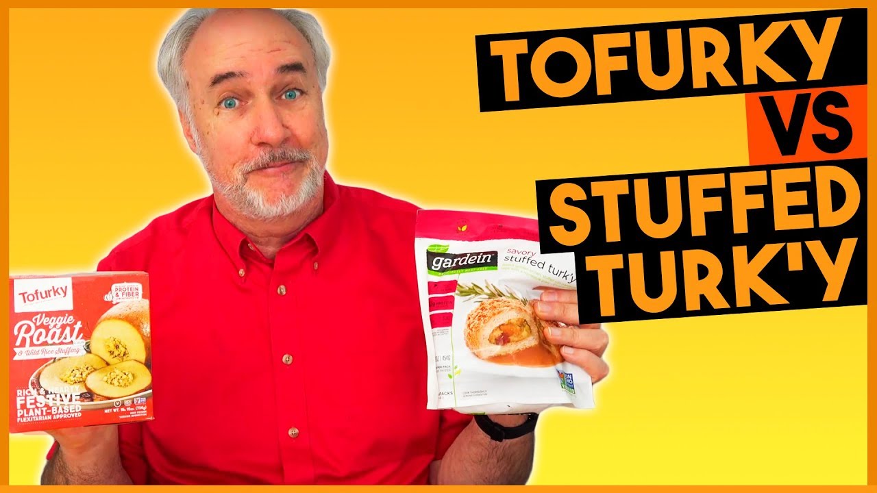 Tofurky vs Stuffed Turk'y Review- Vegetarians Now Have Choices!