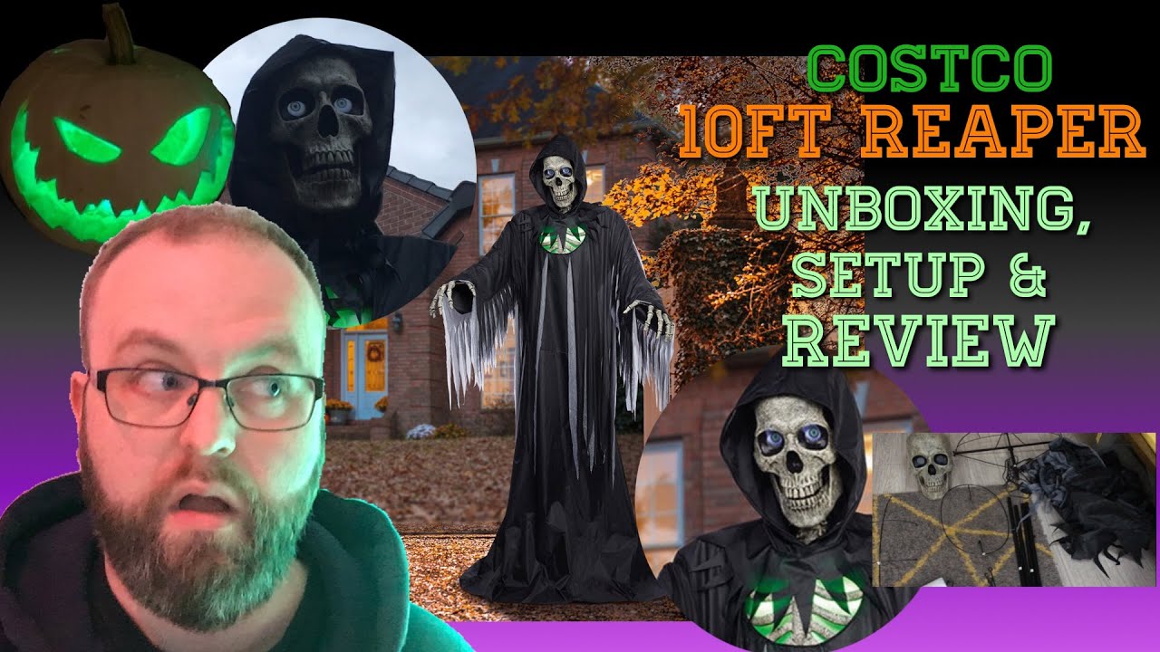 Costco 10ft Reaper Unboxing, Setup & Review | Who’s Coming Down From The Attic?