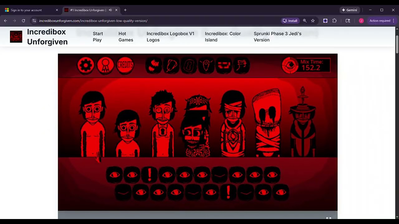 Incredibox unforgiven mix pretty cool real