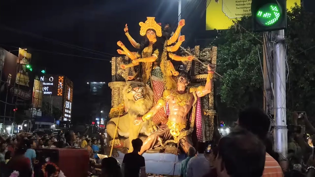 গড়িয়া নবদূর্গার বিসর্জন যাত্রা ২০২৪ || গড়িয়া মিতালী সংঘ #durgapuja2024