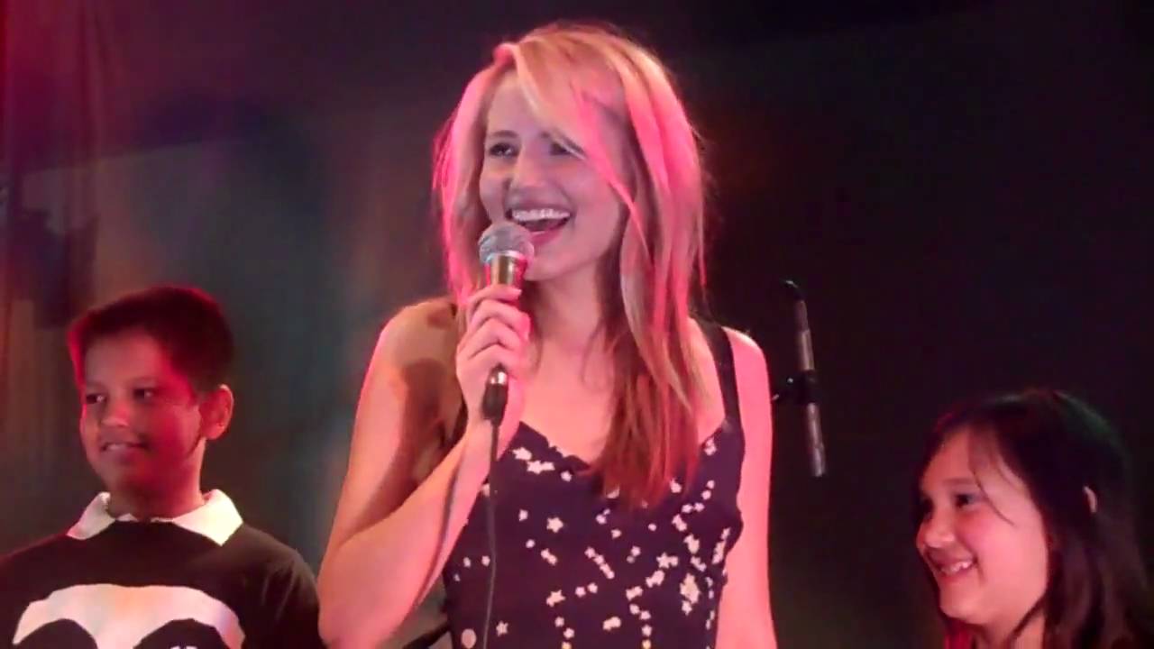 Dianna Agron playing Speed Round at 