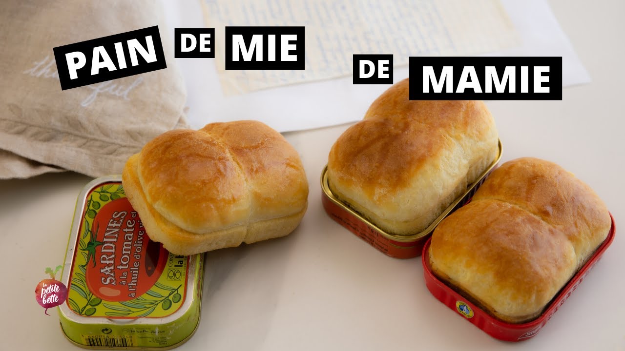 PAIN DE MIE 🍞Recette Pain maison de ma Mamie La petite bette