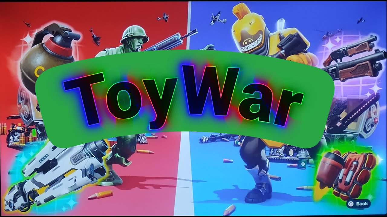 Toy War Red Vs Blue