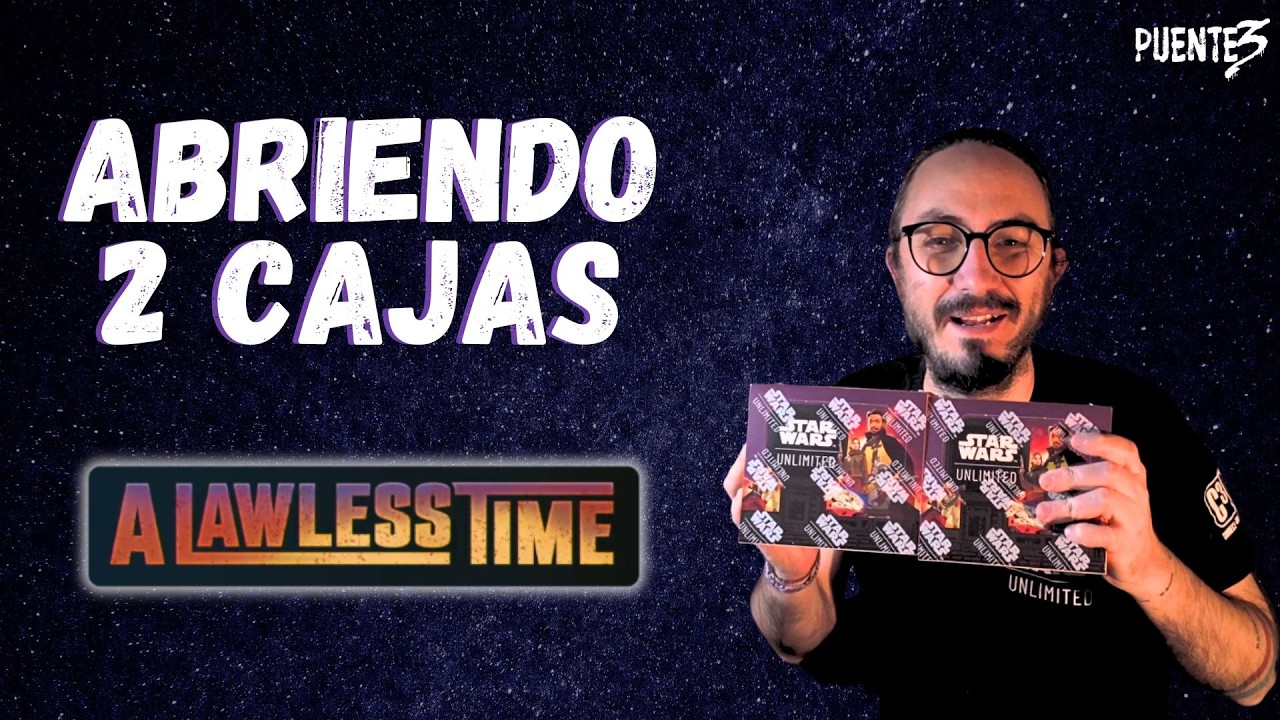 ¡Abrimos 2 cajas de sobres de Una Época sin LEY | STAR WARS Unlimited