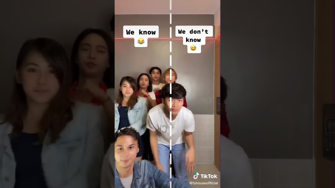 Yanyan de jesus tiktoks with his friends