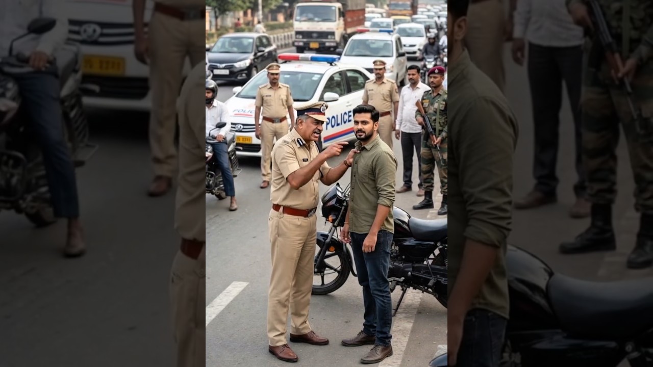Man Exposed a Corrupt Police Officer | Emotional Justice Story 😡 #Shorts