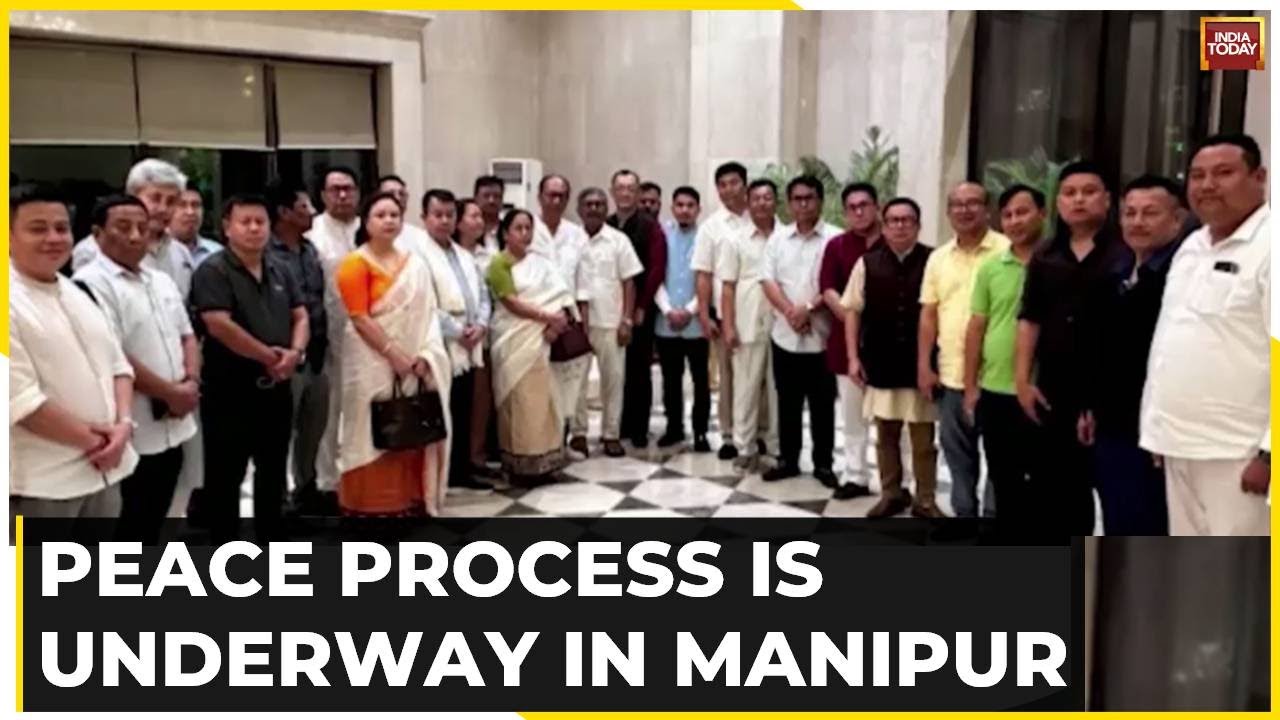 As The Peace Process Is Underway In Manipur, Meitei MLAs Demand NRC In Manipur | Watch