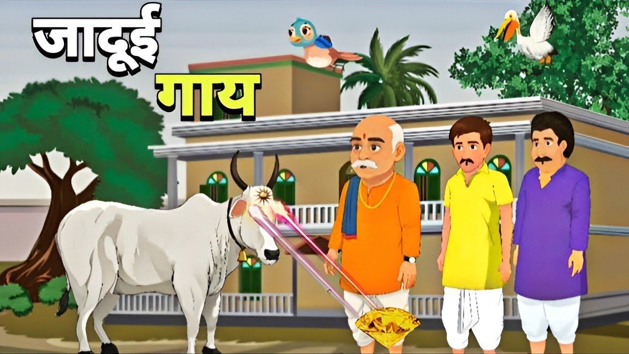 जादुई गाय || Jaduyi Gay || Hindi Kahani Cortoon || Hindi stories
