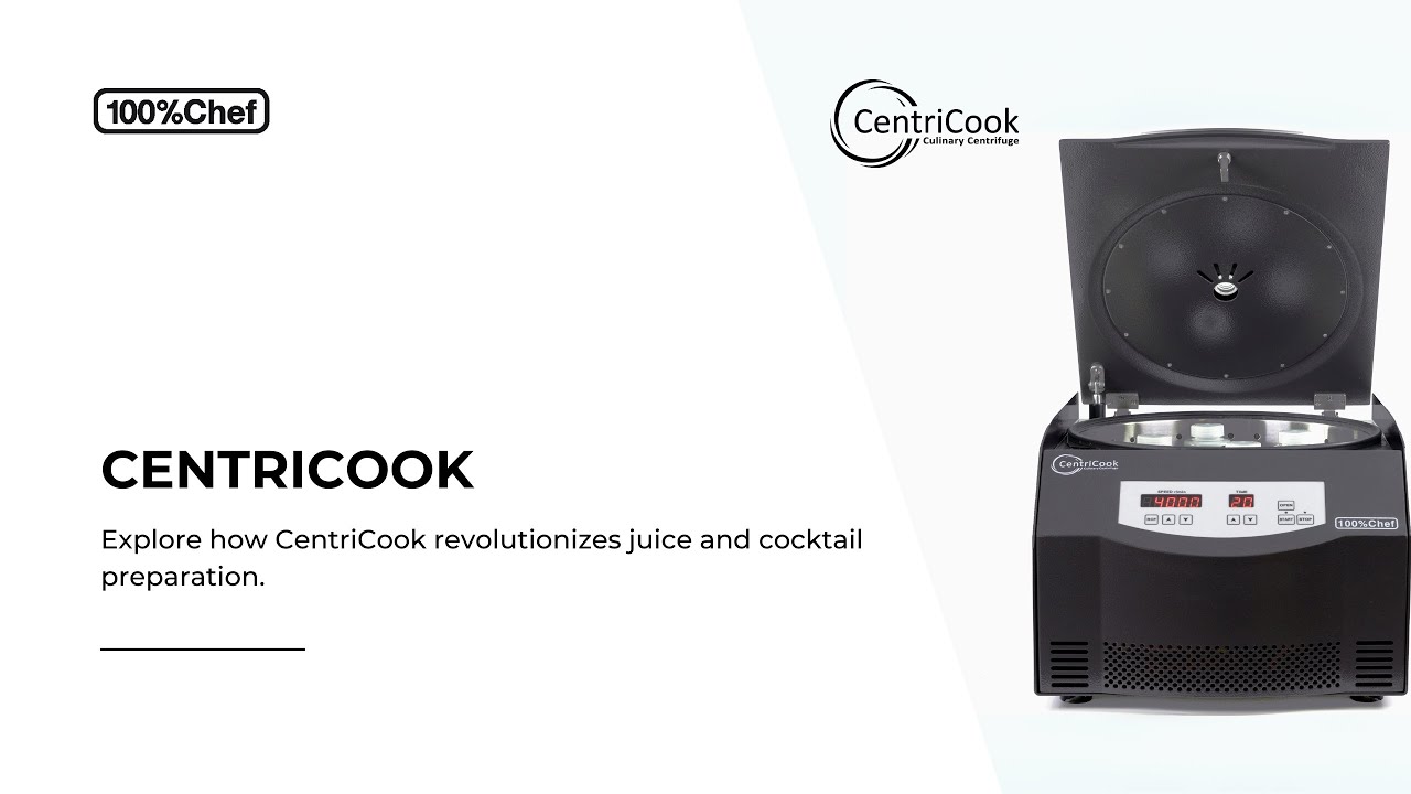 Explore how CentriCook revolutionizes juice and cocktail preparation.
