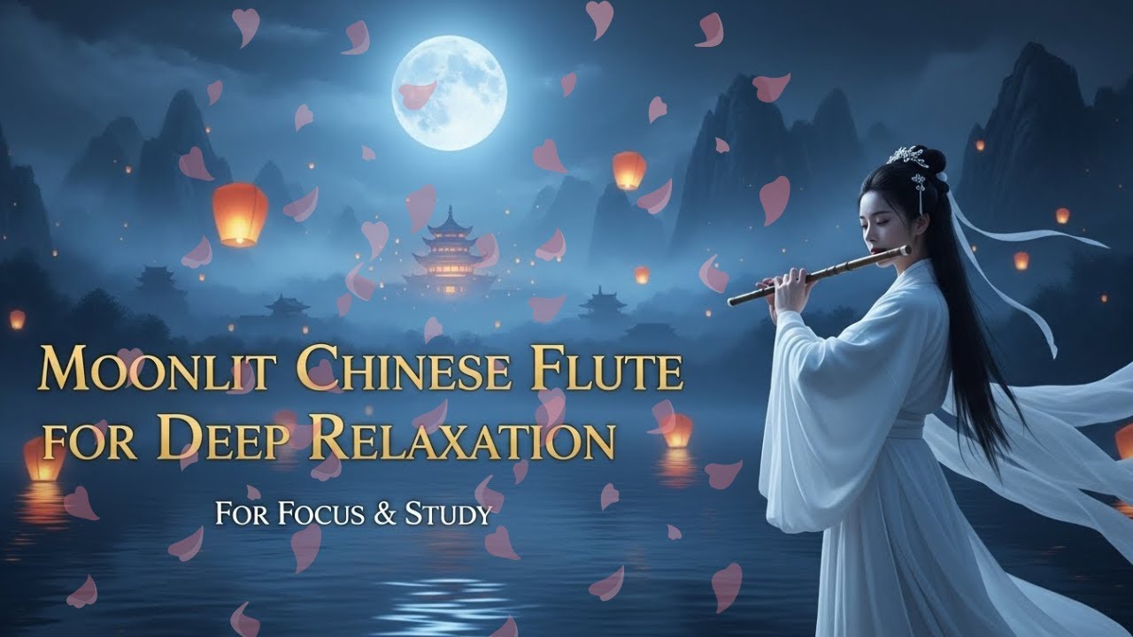 Soothing Flute Meditation | Calming Chinese Music for Focus & Tranquility
