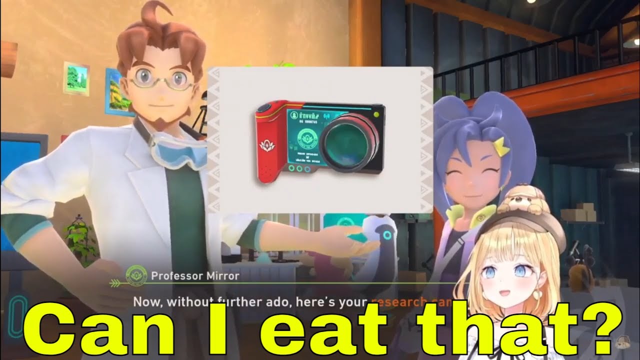 【New Pokémon Snap】 Ame Wants To Eat The Camera?