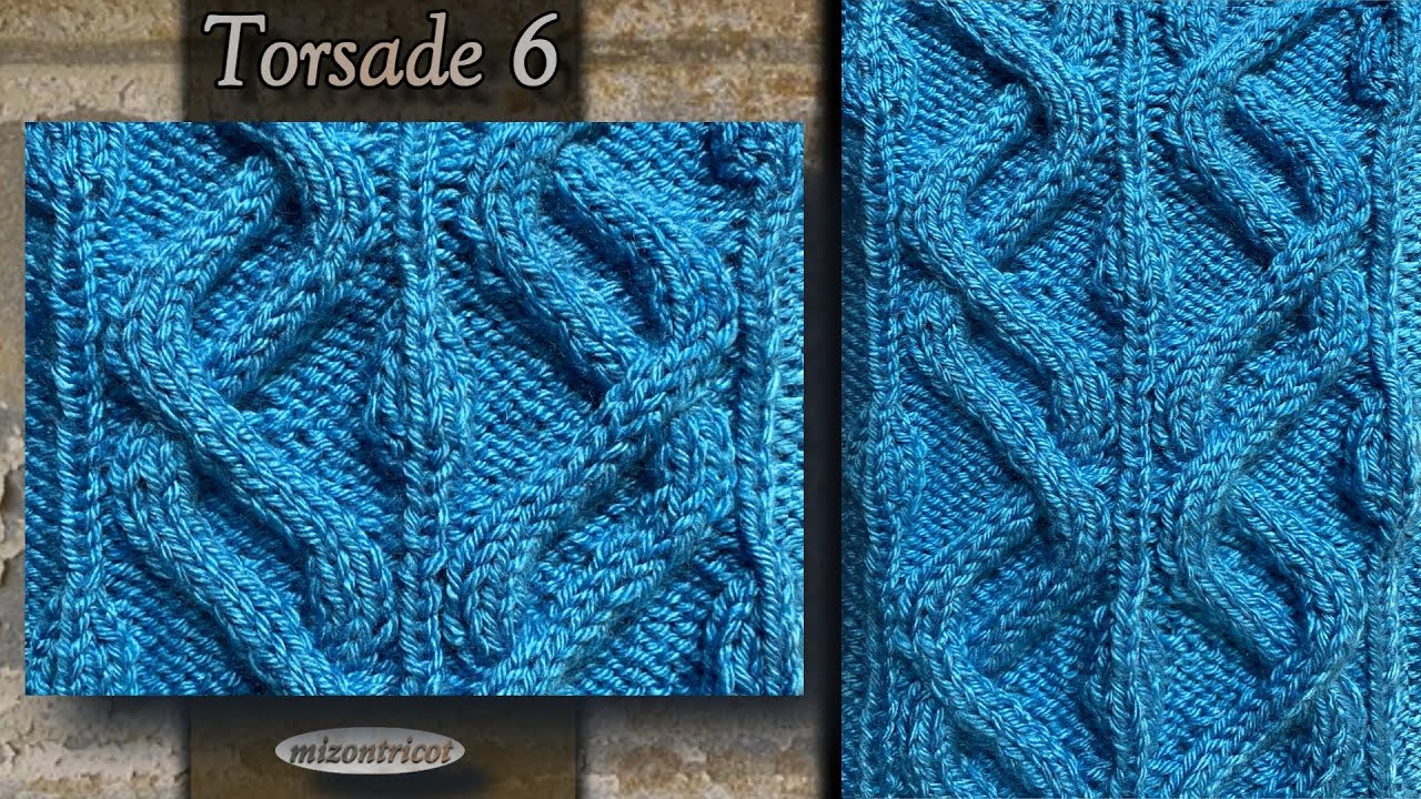 [Tricot] TORSADE # 6  🐑
