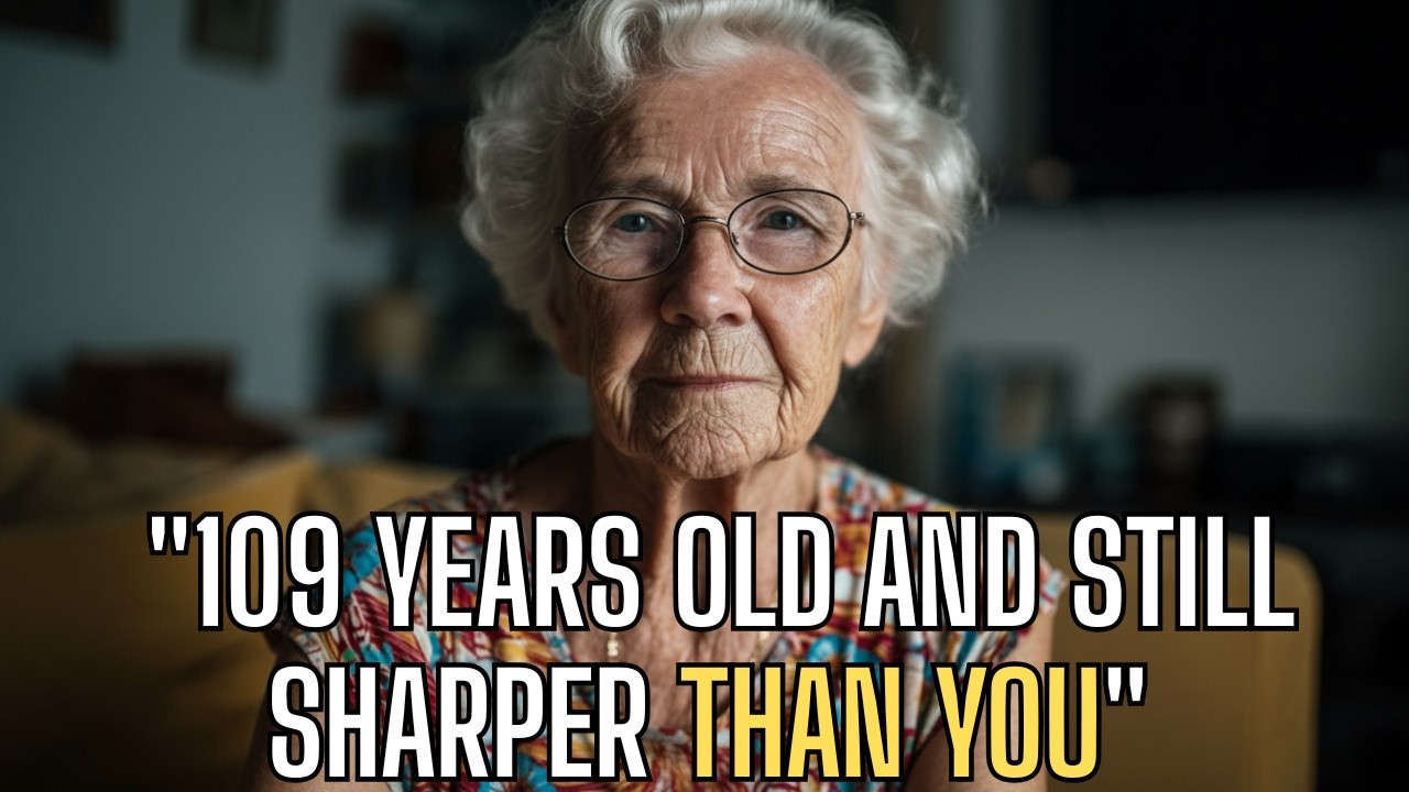 I Am 109 Years Old and My Mind Is Still Perfectly Sharp — Here's What Nobody Tells You