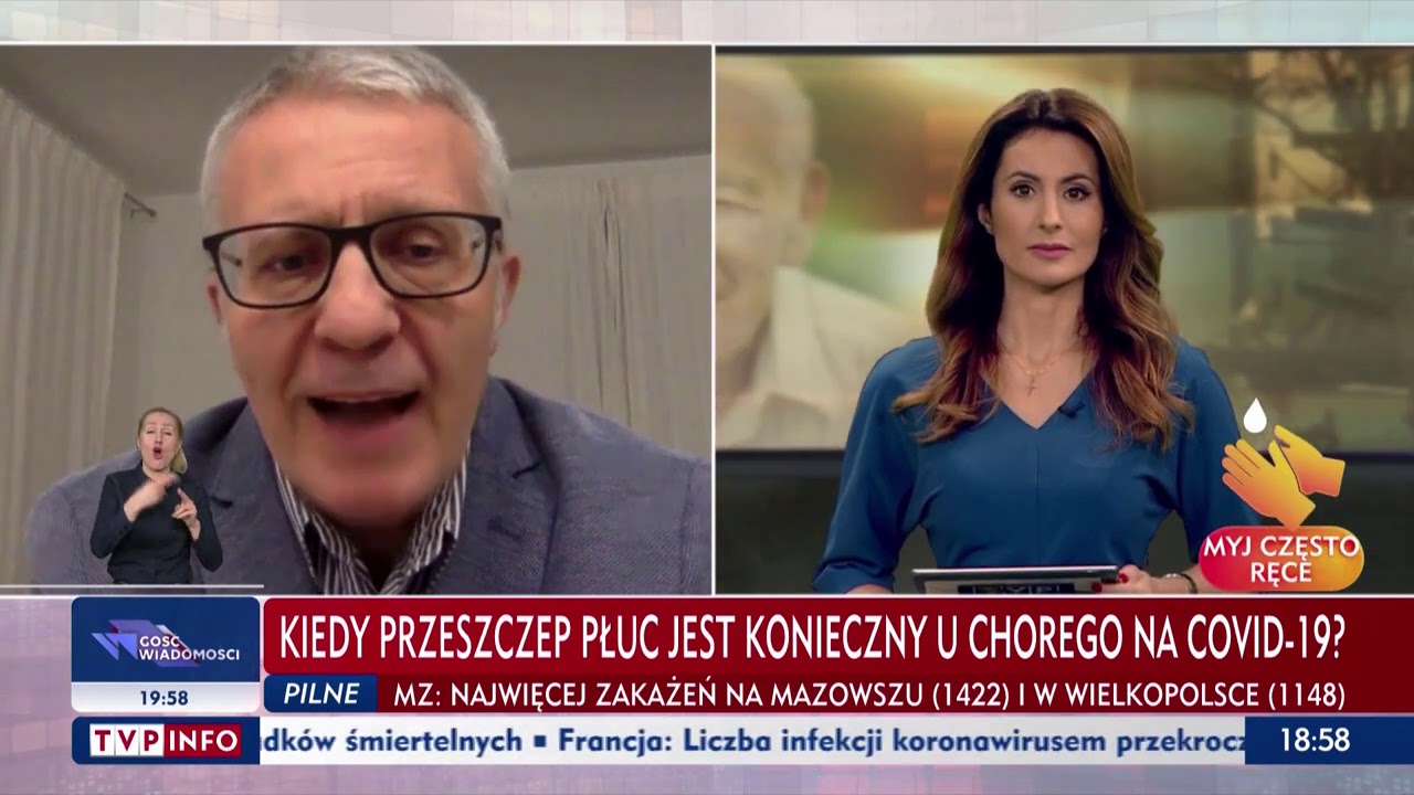 „Poradnik dla Seniora”. Przeszczep płuc po przejściu COVID-19