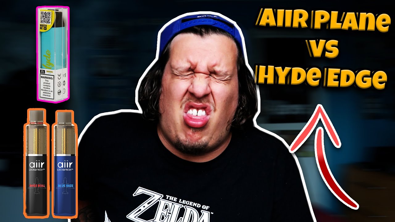 Aiir Plane 5000 Puff Disposable vs Hyde Edge Recharge Review