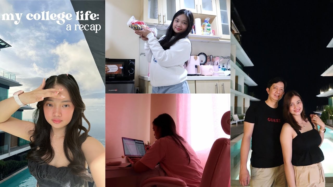 college life recap 📓 | days alone and quick getaway 💘🍚👙