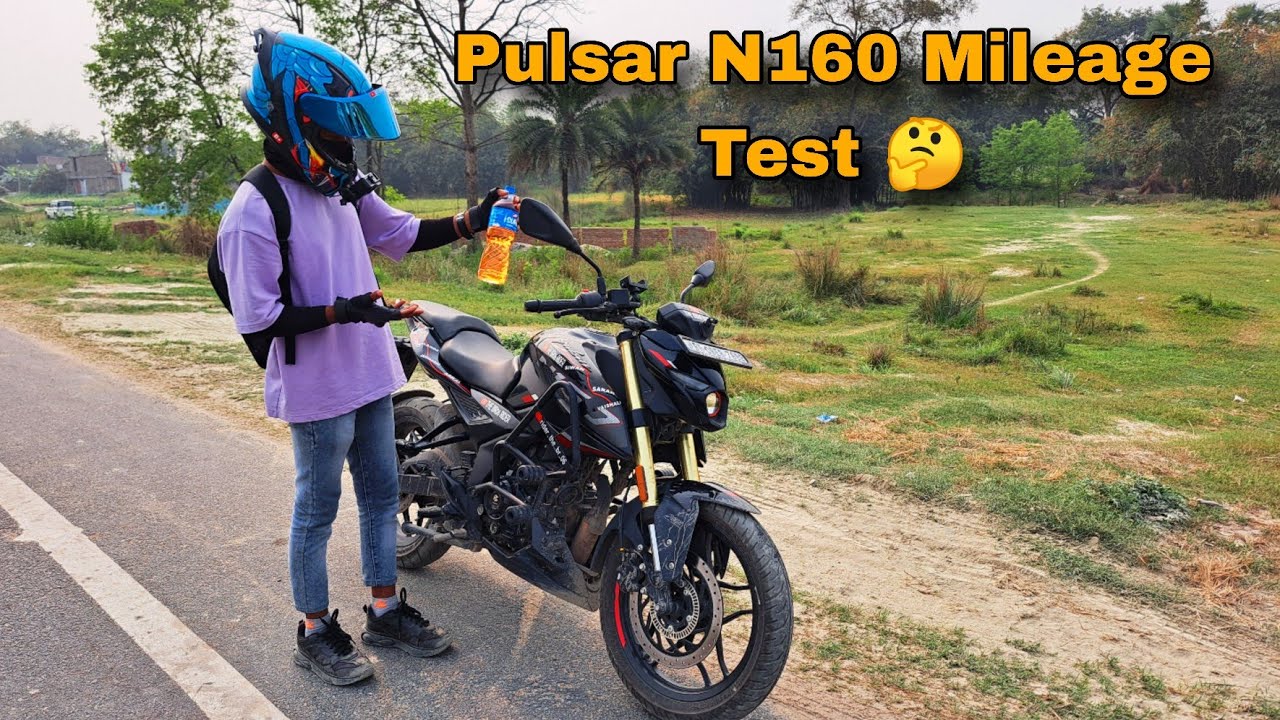 1 Liter Petrol Kitna Chala 🤯 || Pulsar N160 Mileage Test 🤔 ||