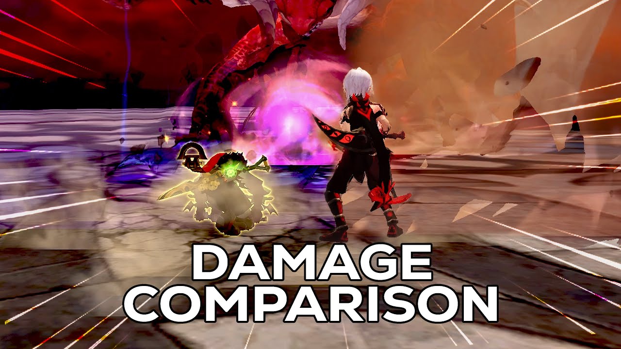 Abyss Walker vs Bleed Phantom | Damage Comparison After Revamp [Dragon Nest]
