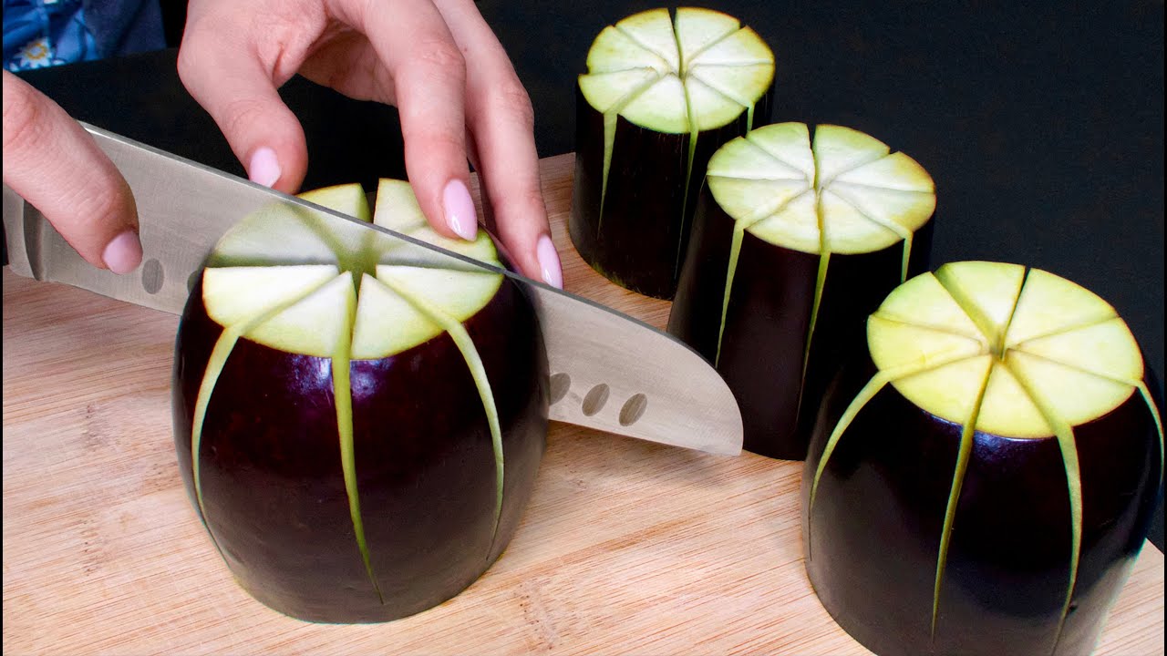 Dieser Trick hat Tausende von Hausfrauen verzaubert! Köstliche Auberginen! Schnell und lecker!