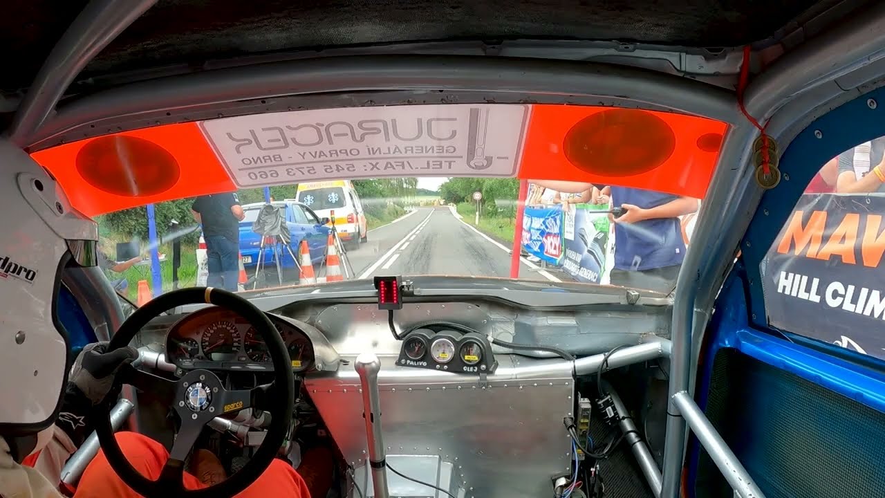 Pavel Ulman - BMW E36 V10 - Albrechtický kopec 2022