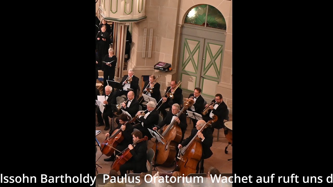 Wachet auf ruft uns die Stimme  CVSO Strasbourg  Singakademie Ortenau   Musiciens sans fronti&egrave;res