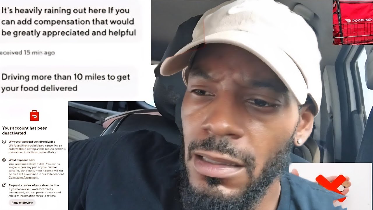 DoorDash Driver DEACTIVATED For Demanding CASH TIPS!