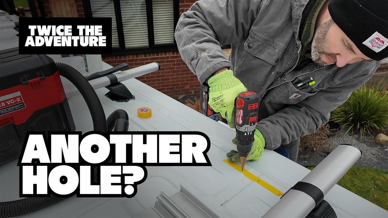 WHY ARE WE STILL CUTTING HOLES?! 😱 (Van Build Episode 3)