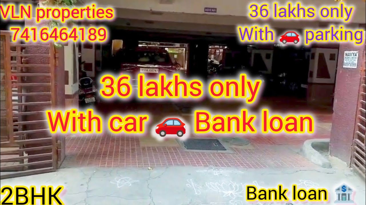 2BHK #East facing #36 lakhs only #car parking #Bank loan #kphb#JNTU 