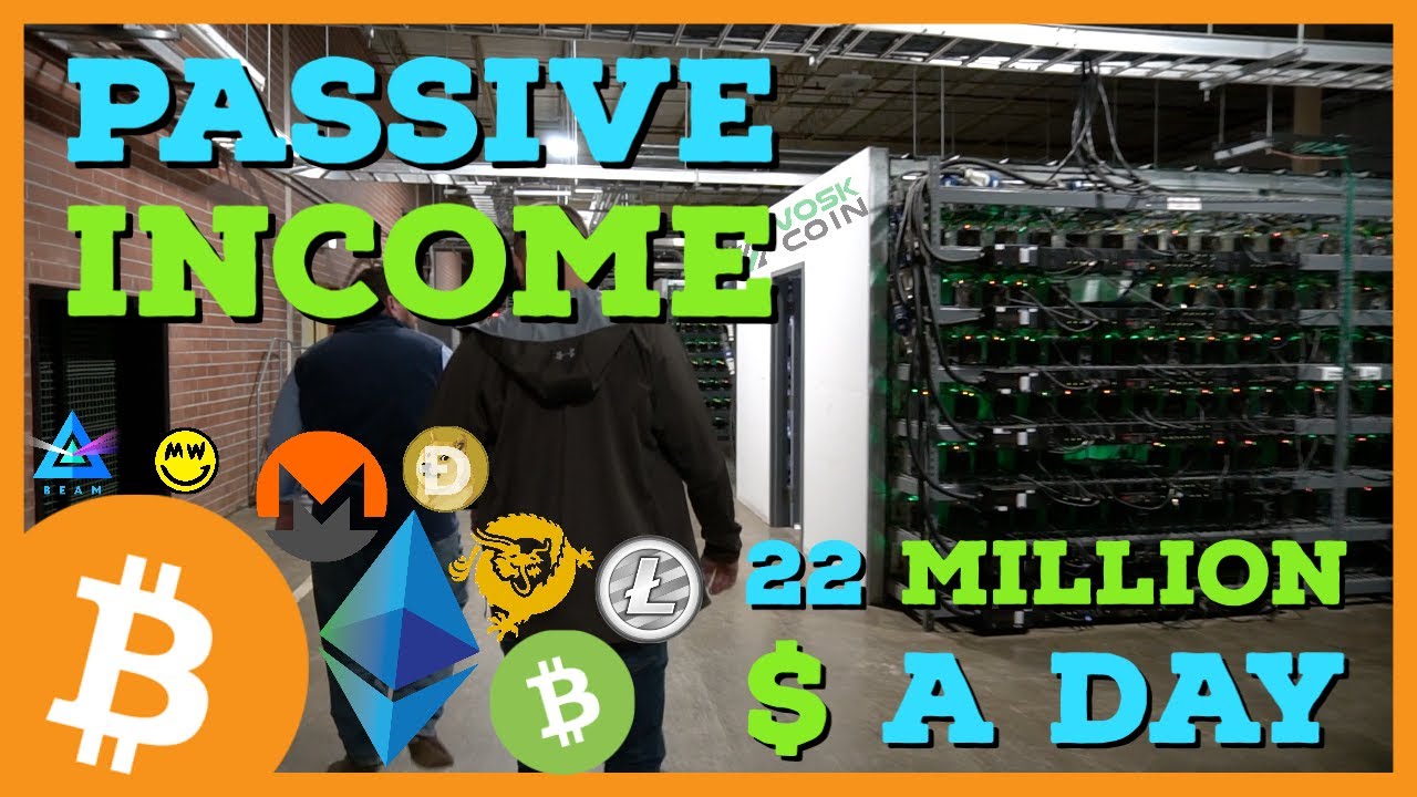 22 Million Dollars Mined EVERY DAY in Cryptocurrency | How To Earn Passive Income Mining Crypto!