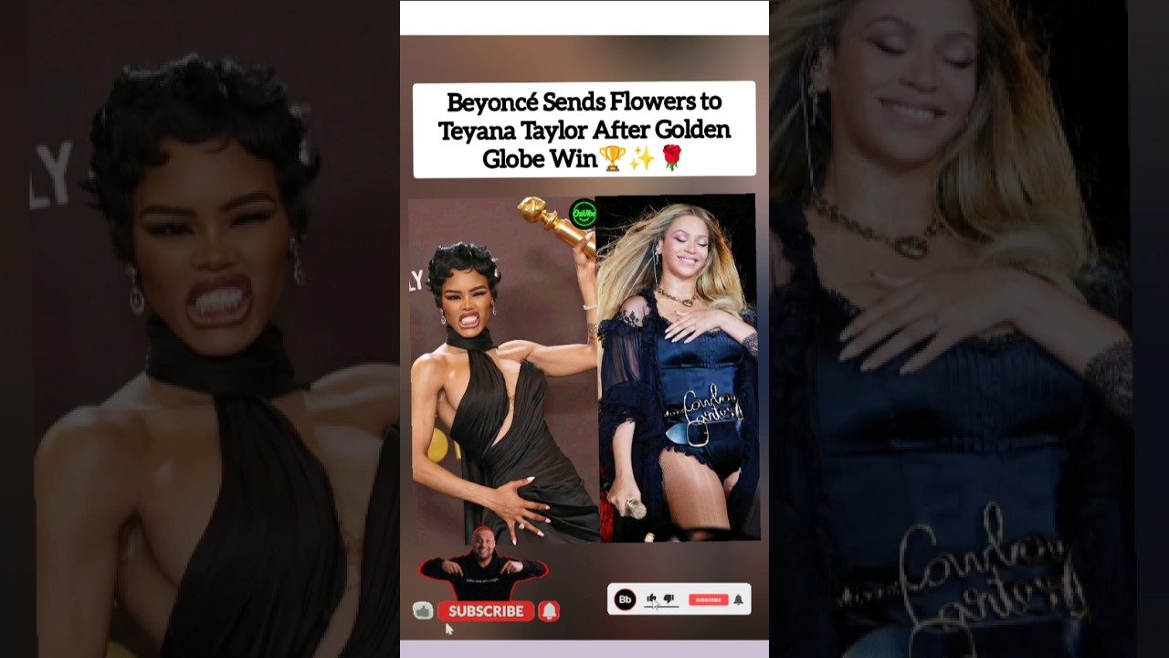 Beyoncé Sends Flowers to Teyana Taylor After Golden Globe Win 🌹🏆✨ 
