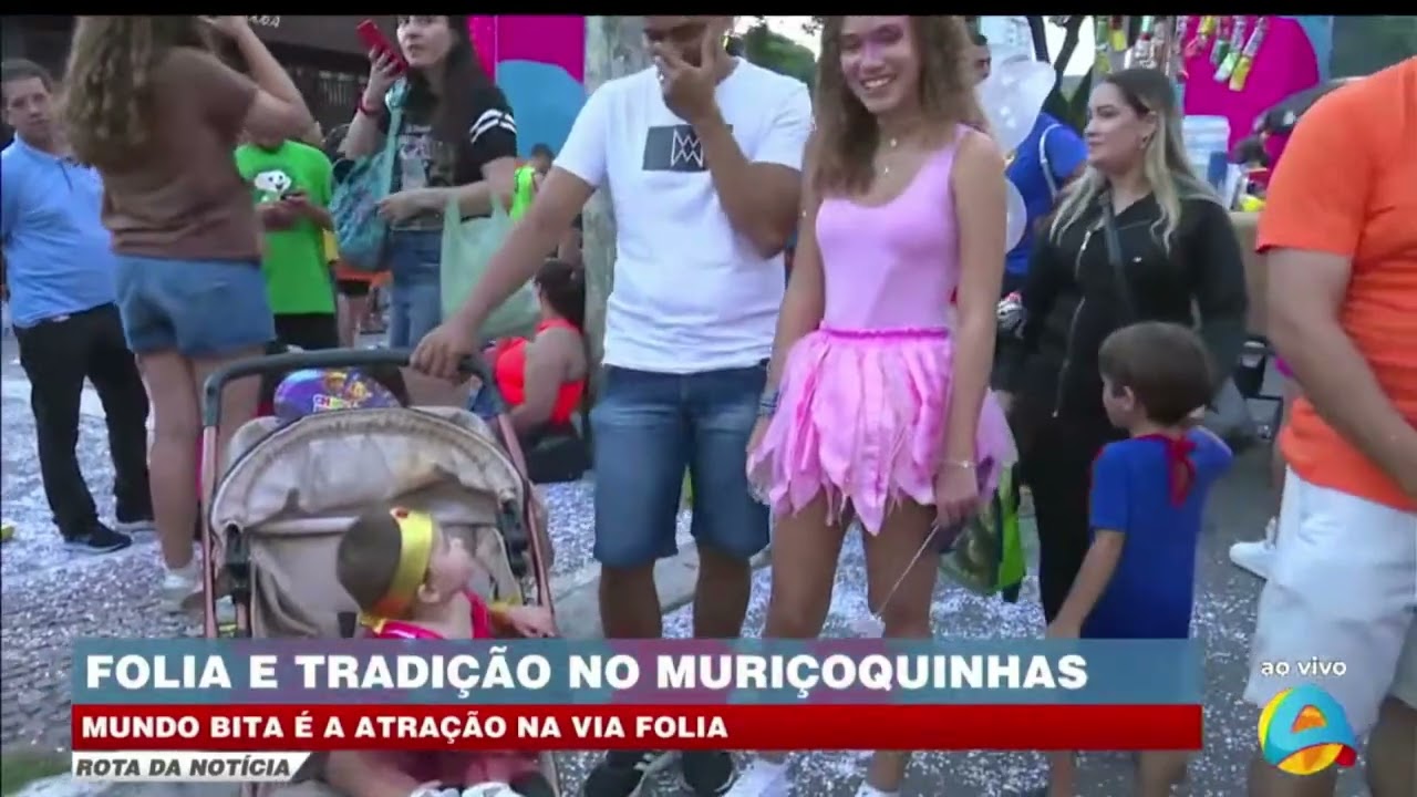 Rota da notícia - Via Folia recebe o Muriçoquinhas com atração infantil do Mundo Bita