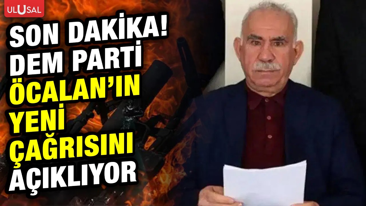 DEM Parti heyeti Öcalan'ın yeni çağrısını açıklıyor! #CANLI