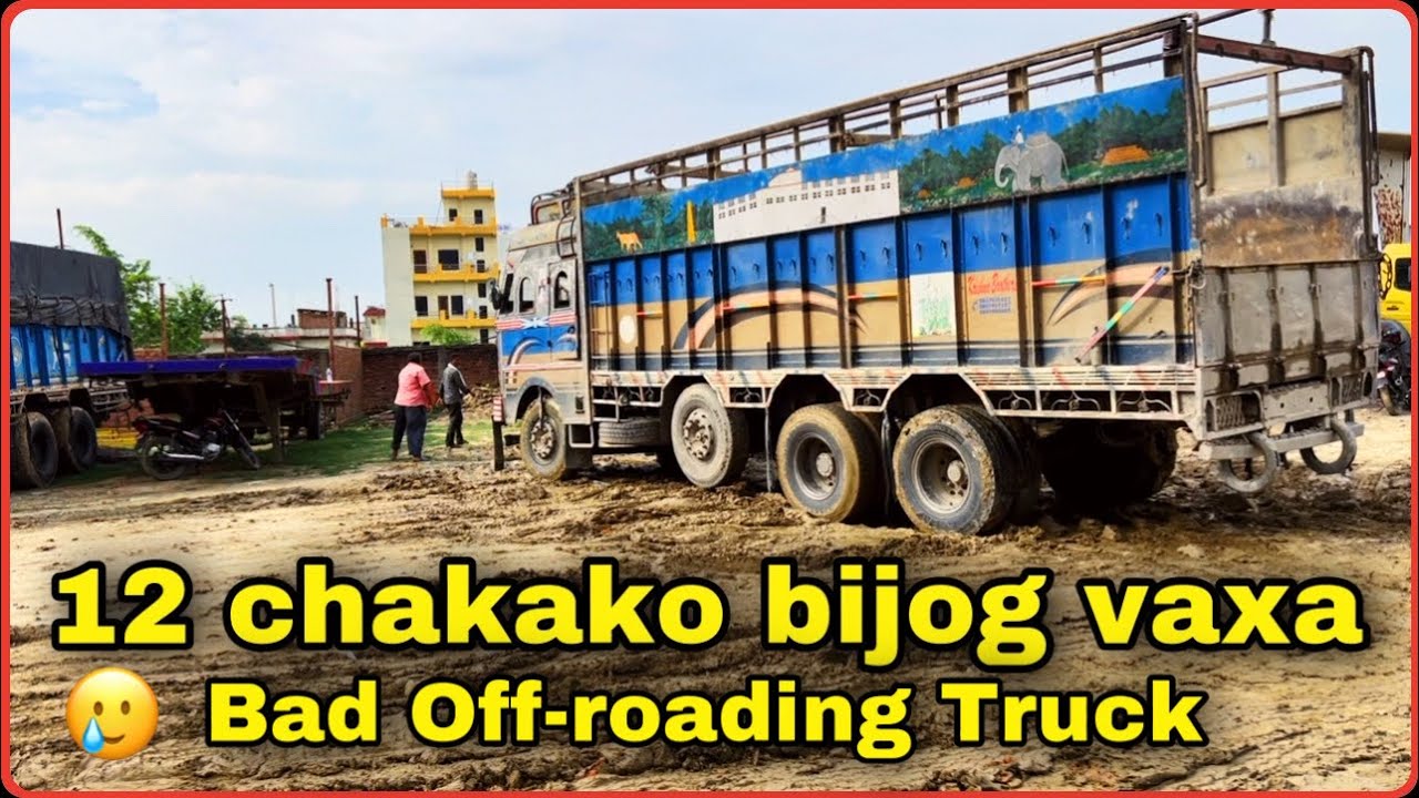Tough Time for Tata Lpt 3118 Truck / Poor off-roader / Truck Vlog