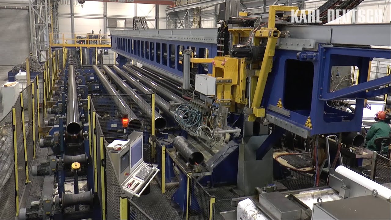 ECHOGRAPH-SNHF UT von HF-geschwei&szlig;ten Rohren / UT of ERW Pipes @ HUTA LABEDY Poland