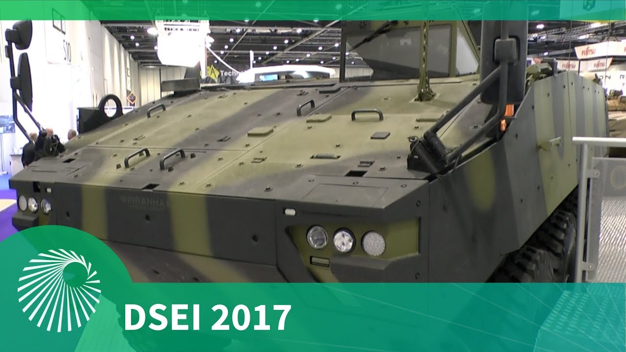 DSEI 2017: Piranah 5 8x8 - General Dynamics