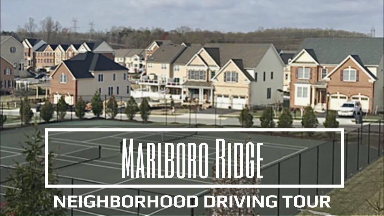 Upper Marlboro, MD - Marlboro Ridge a Toll Brothers Community - Luxury Neighborhood Driving Tour