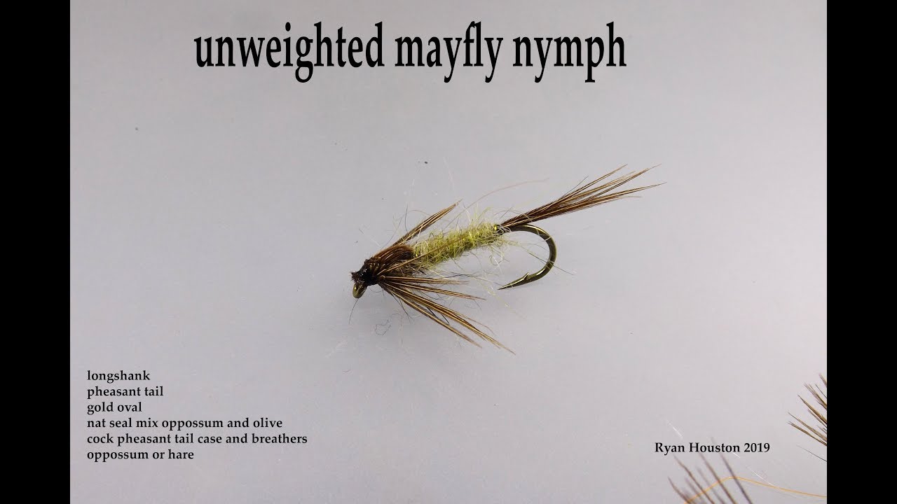 TYING THE UNWEIGHTED MAYFLY NYMPH WITH RYAN HOUSTON