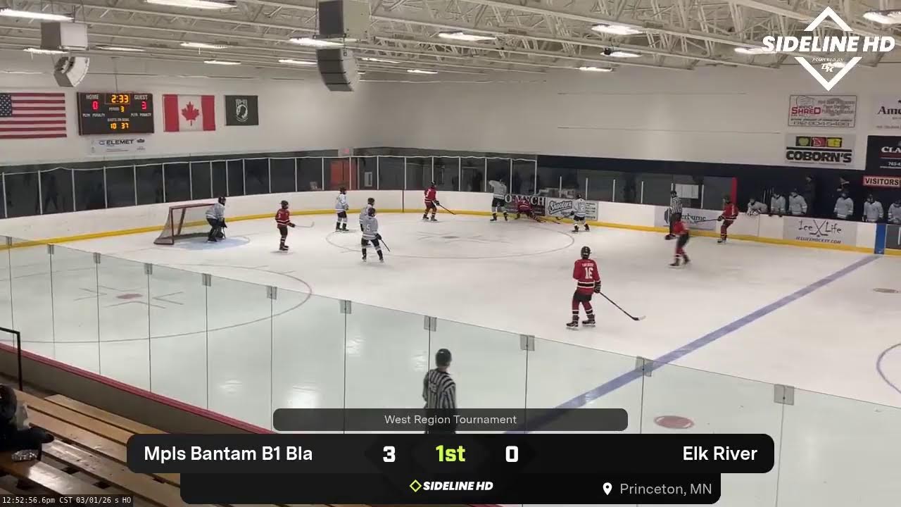Mpls Bantam B1 Bla @ Elk River (2026.03.01)