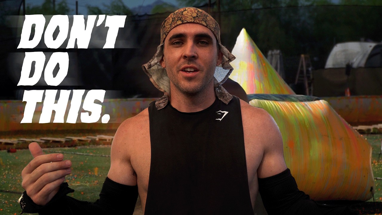 SH*T BY MY OWN TEAMMATE PLAYING PAINTBALL